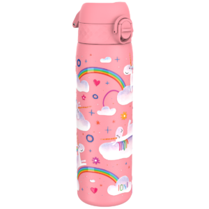 Butelka ION8 Single Wall I8SS600PPUNIRAIN Unicorn Rainbow