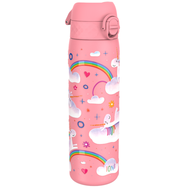 Butelka ION8 Single Wall I8SS600PPUNIRAIN Unicorn Rainbow