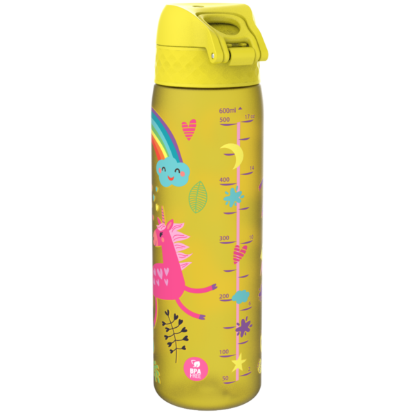 Butelka ION8 I8RF500PYUNIC Unicorns (Yellow)