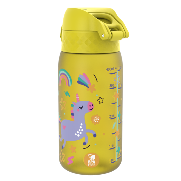 Butelka ION8 I8RF350PYUNI Unicorns (Yellow)