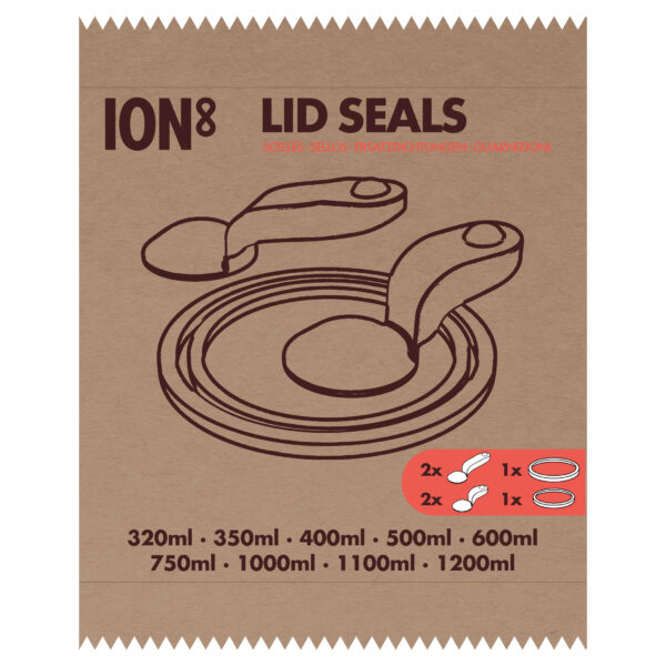 Akcesoria ION8: Zestaw wymiennych uszczelek ION8 Replacement 2.0