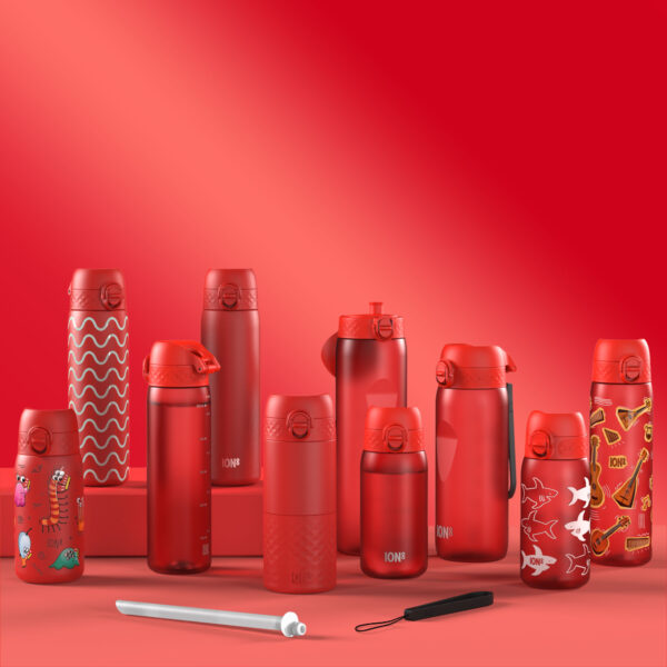 Wymienna pokrywa do butelek ION8 I8RLIDSMLRED Small RED
