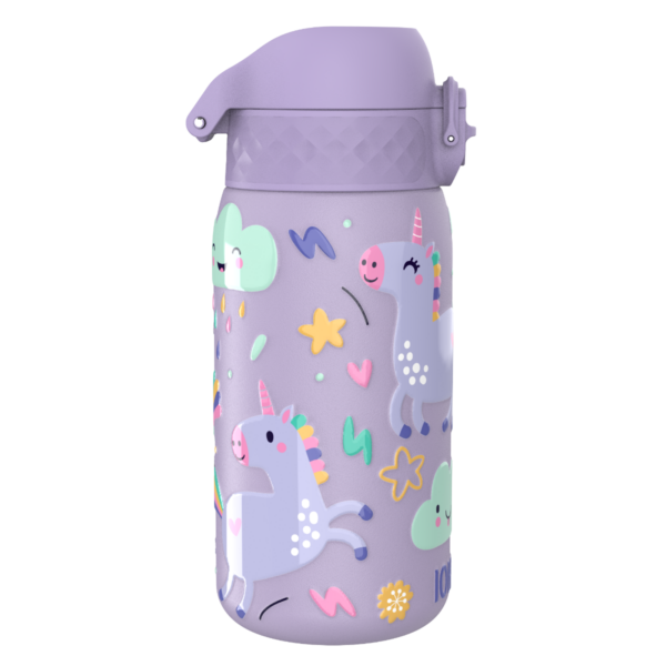 Butelka ION8 Single Wall I8SS400PVUNI Unicorns (Periwinkle)