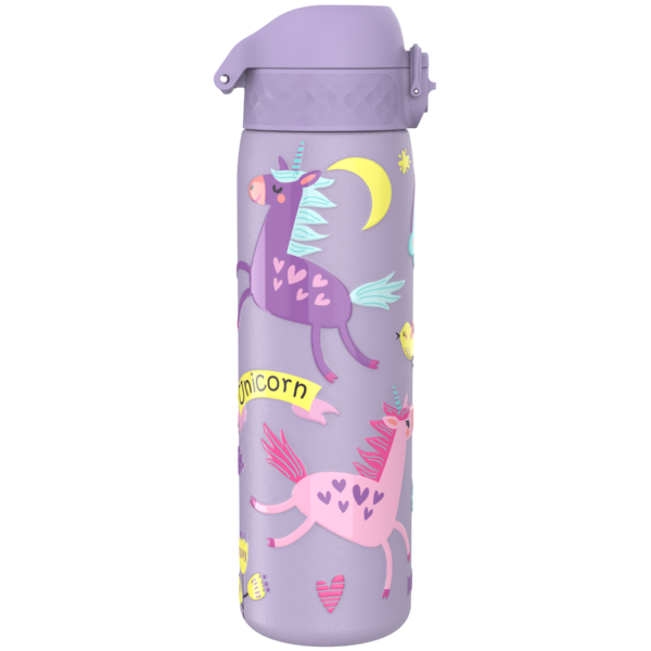 Butelka ION8 Single Wall I8SS600PPUNIC (MR) Unicorns (Periwinkle)