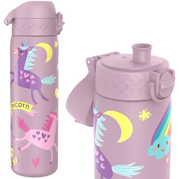 Butelka ION8 Single Wall I8SS600PPUNIC (MR) Unicorns (Periwinkle)