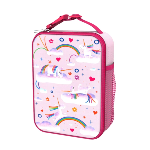lunch bag ion8 i8lbpunirain unicorn rainbows